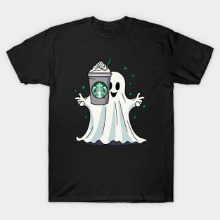 Happy Ghost - Starbucks T-Shirt